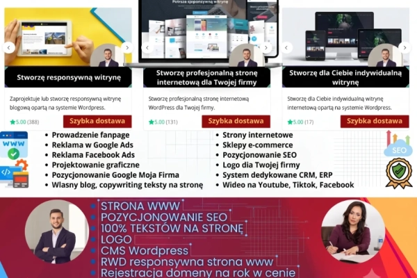 Ogłoszenie - STRONA INTERNETOWA SKLEP INTERNETOWY STRONY PRZEPROWADZKI. Zdjęcie 2