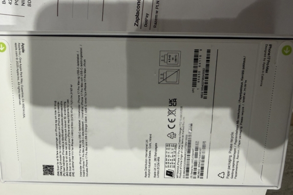 Ogłoszenie - Iphone 17 Pro Max 1TB FAKE, w środku IOS, 1:1. Zdjęcie 3