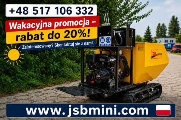 Ogłoszenie - Mini Wozidło MS-MM113 JSB - Nowa 2025. Zdjęcie 1