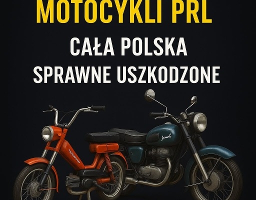 Ogłoszenie - SKUP STARYCH ZABYTKOWYCH MOTOCYKLI MOTOROWERÓW MOTORÓW MOTORY ODKUP GOTÓWKA. Zdjęcie 2