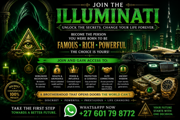 Ogłoszenie - HOW TO JOIN ILLUMINATI FAST IN ARGENTINA  +27 601 79 8772,  https://youtu.be/re2gIGsg5qY?si=H0XXFk59Rb8OZG-0 GREATER BUE. Zdjęcie 1