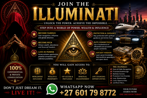 Ogłoszenie - # ♠♠JOIN ILLUMINATI IN SWITZERLAND+27 601 79 8772  MADRID,BERCELONA,PARIS, +27 601 79 8772,ENGLAND,SCOTLAND. Zdjęcie 1