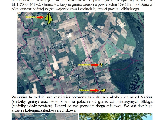 Ogłoszenie - Syndyk sprzeda udziały w grunatach Żurawiec, Żółwiniec, Jurandowo. Zdjęcie 1