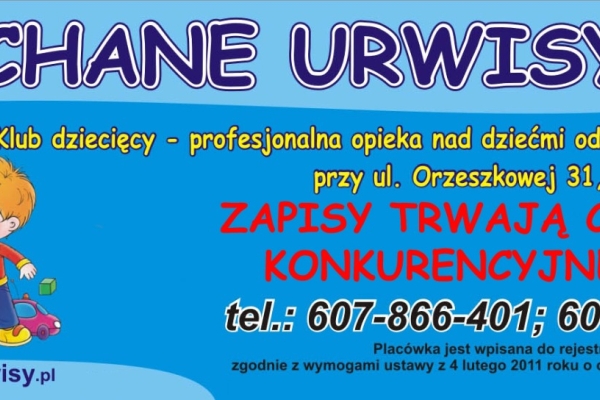 Ogłoszenie - ŻŁOBEK – KLUB DZIECIĘCY KOCHANE URWISY opieka dzienna nad dziećmi do lat 3. Zdjęcie 1