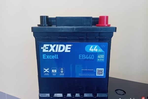 Ogłoszenie - Akumulator EXIDE 44Ah 400A kostka Specpart Wołomin. Zdjęcie 1