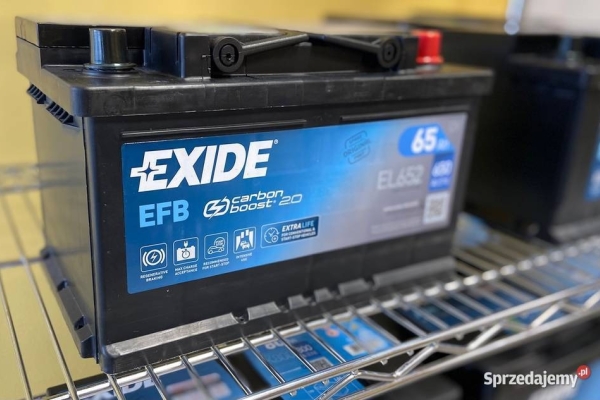 Ogłoszenie - Akumulator 65Ah 650A Exide EFB Specpart Wołomin. Zdjęcie 1