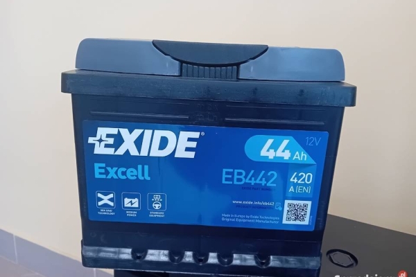 Ogłoszenie - Akumulator Exide Excell 44Ah 420A Specpart Wołomin. Zdjęcie 1
