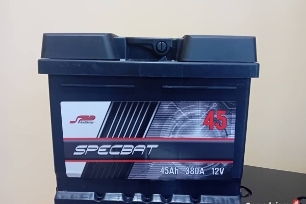 Ogłoszenie - Akumulator Specbat 45Ah 380A EN P+ Specpart Wołomin. Zdjęcie 1