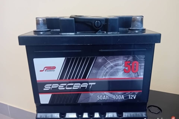 Ogłoszenie - Akumulator Specbat 50Ah 400A EN P+ Specpart Wołomin. Zdjęcie 1