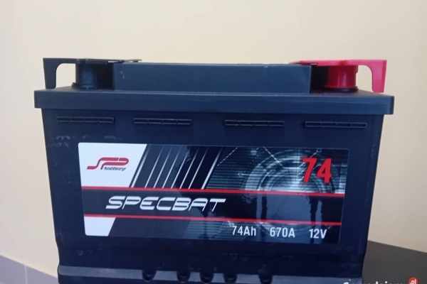 Ogłoszenie - Akumulator Specbat 74Ah 670A EN P+ Specpart Wołomin. Zdjęcie 1