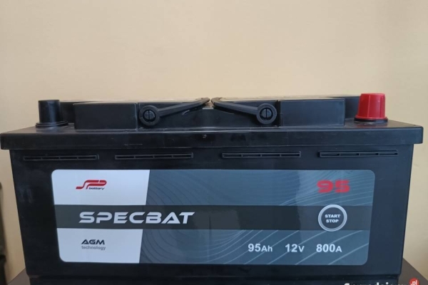 Ogłoszenie - Akumulator 95Ah 800A Specbat AGM Specpart Wołomin. Zdjęcie 1