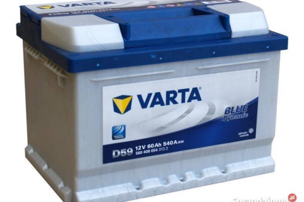 Ogłoszenie - Akumulator Varta Blue Dynamic D59 60Ah 540A Specpart Wołomin. Zdjęcie 1