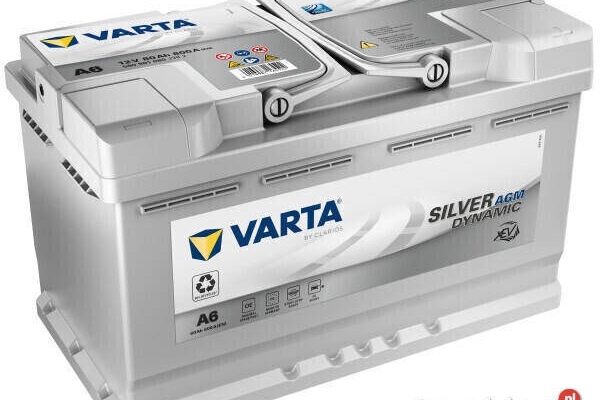Ogłoszenie - Akumulator AGM 80Ah 800A Varta Silver A6 Specpart Wołomin. Zdjęcie 1