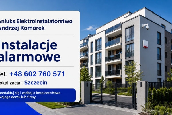 Ogłoszenie - Anluks: Instalacje alarmowe w Szczecinie. Zdjęcie 1