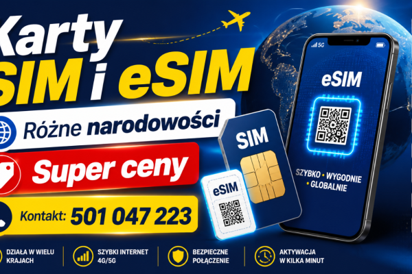 Ogłoszenie - Karty SIM prepaid NL CZ DE oraz polskie SIM i eSIM szybkie uruchomienie. Zdjęcie 1