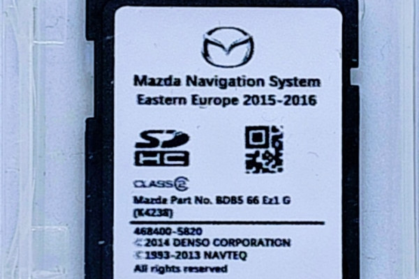 Ogłoszenie - Aktualizacja map Mazda Denso EU East. Zdjęcie 1