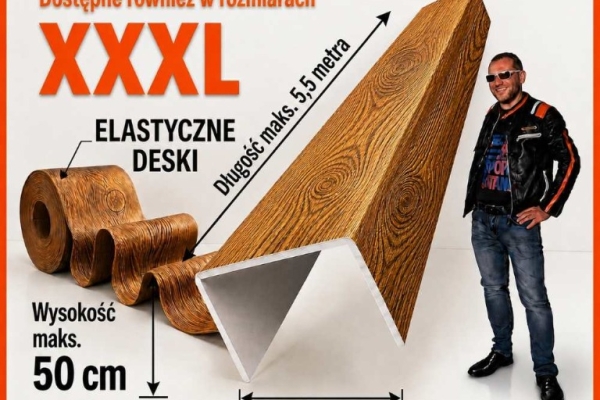 Ogłoszenie - Belki rustykalne na wymiar - styl drewna bez ciężaru drewna!. Zdjęcie 4