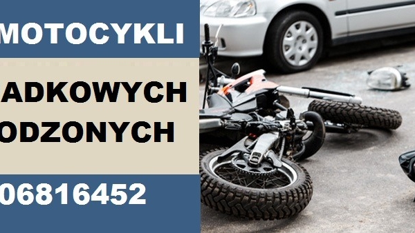 Ogłoszenie - SKUP MOTOCYKLI POWYPADKOWYCH PO WYPADKU ROZBITYCH USZKODZONYCH WYPADEK ROZBITY. Zdjęcie 3