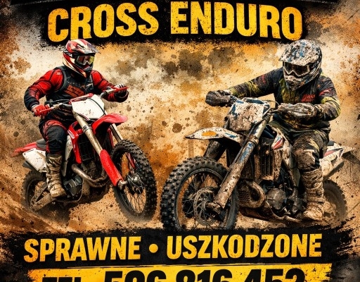 Ogłoszenie - SKUP MOTOCYKLI CROSS CROSSY CROSSÓW ENDURO QUADÓW -SPRAWNYCH I USZKODZNYCH-. Zdjęcie 5