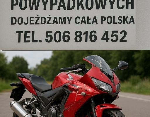 Ogłoszenie - SKUP MOTOCYKLI POWYPADKOWYCH PO WYPADKU ROZBITYCH USZKODZONYCH WYPADEK ROZBITY. Zdjęcie 5