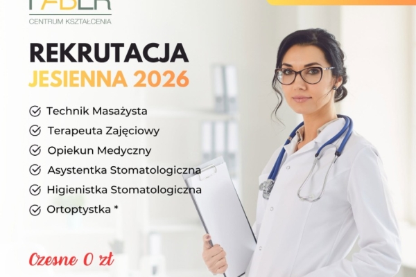 Ogłoszenie - Kierunek Terapeuta Zajęciowy Kraków – szkoła policealna. Zdjęcie 1