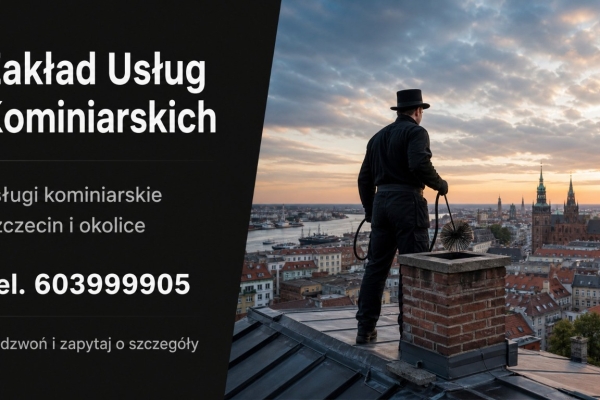 Ogłoszenie - Zakład Usług Kominiarskich - usługi kominiarskie w Szczecinie. Zdjęcie 1