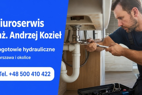 Ogłoszenie - Pogotowie hydrauliczne w Warszawie - Biuroserwis. Zdjęcie 1