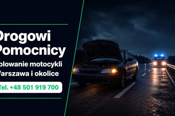 Ogłoszenie - Drogowi Pomocnicy – szybkie holowanie motocykli. Zdjęcie 1