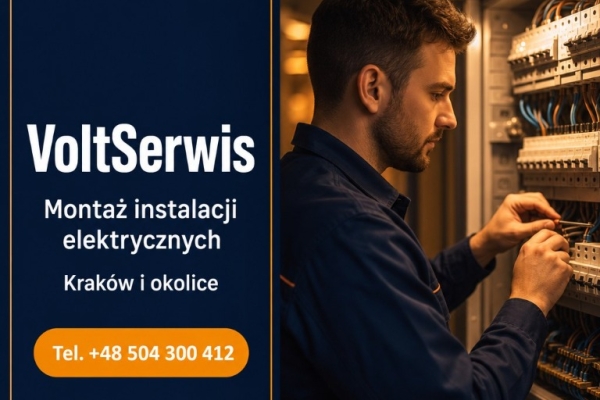 Ogłoszenie - Usługi elektryczne Kraków - kompleksowo. Zdjęcie 1