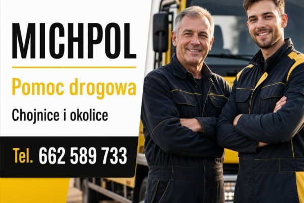 Ogłoszenie - MICHPOL - auto zastępcze, parking strzeżony i pomoc po kolizji w Chojnicach. Zdjęcie 1