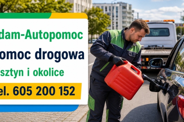 Ogłoszenie - Adam-Autopomoc - pomoc drogowa dostępna 24 godziny na dobę w Olsztynie. Zdjęcie 1