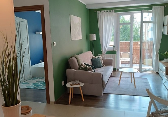 Ogłoszenie - 2pok, 43met, okolice Winogronowej BALKON/WINDA/2012 (Wrocław). Zdjęcie 1