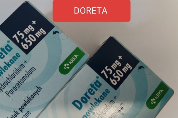 Ogłoszenie - Bez recepty - Na receptę -DORETA 75MG. Zdjęcie 1