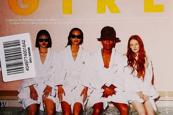 Ogłoszenie - ⭐⭐⭐Polecam Wspaniały Album CD Pharrell Williams -Girls CD. Zdjęcie 2