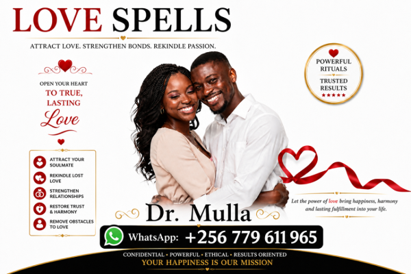Ogłoszenie - Powerful Love Spells by Dr. Mulla | Lost Love, Soulmates & Relationship Spells | Dr. Mulla +256 779 611 965. Zdjęcie 1