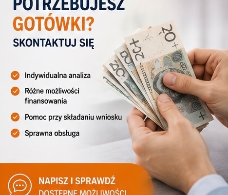 Ogłoszenie - Pożyczki gotówkowe – sprawdź swoje możliwości. Zdjęcie 1
