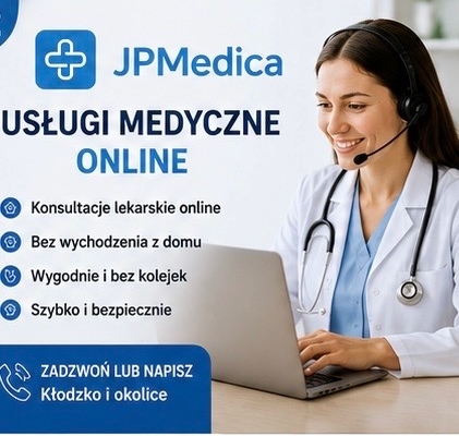 Ogłoszenie - Usługi medyczne online – JPMedica | Kłodzko i okolice. Zdjęcie 1