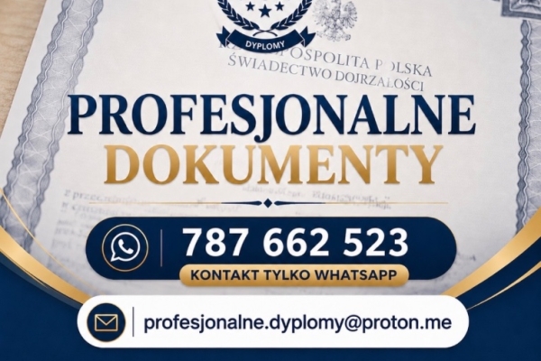 Ogłoszenie - Dyplom BEZ ZALICZEK Matura Świadectwo Tylko tu uczciwa oferta dyplom inżyniera. Zdjęcie 1