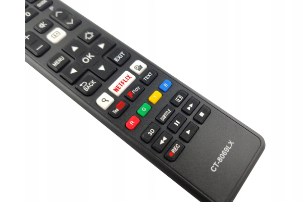 Ogłoszenie - Pilot uniwersalny do Telewizora TV LCD TOSHIBA CT-8069 3D,NETFLIX. Zdjęcie 3