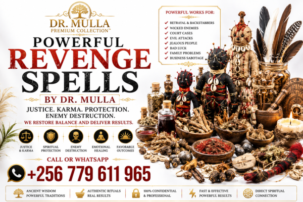 Ogłoszenie - 10 Most Powerful Revenge Spells by Dr. Mulla for Enemies and Negative People | WhatsApp +256 779 611 965. Zdjęcie 1