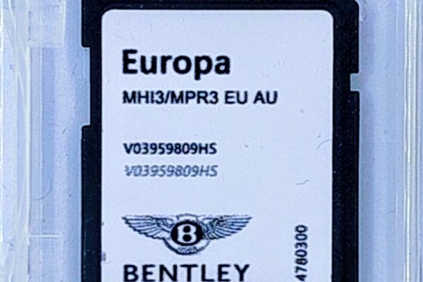 Ogłoszenie - Aktualizacja map Bentley MIB3 2026. Zdjęcie 1