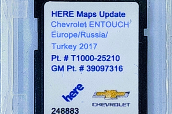 Ogłoszenie - Aktualizacja map Chevrolet EnTouch EU 2024. Zdjęcie 1