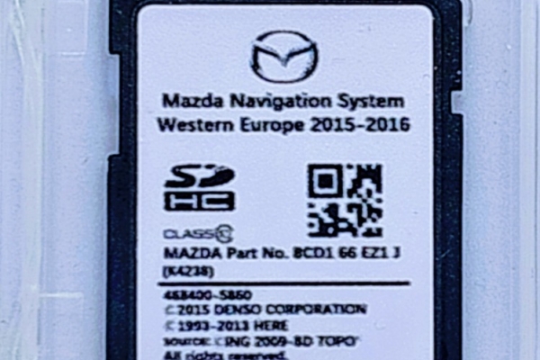 Ogłoszenie - Aktualizacja map Mazda Denso EU West. Zdjęcie 1