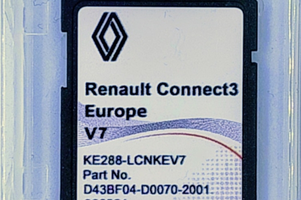 Ogłoszenie - Aktualizacja map Renault Connect 3 EU. Zdjęcie 1