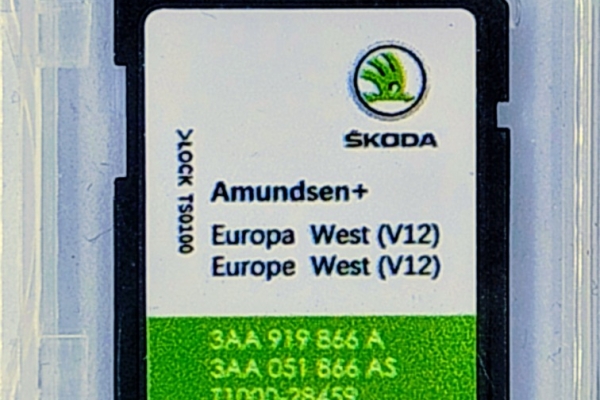 Ogłoszenie - Aktualizacja map Skoda Amundsen+ RNS315 EU West. Zdjęcie 1