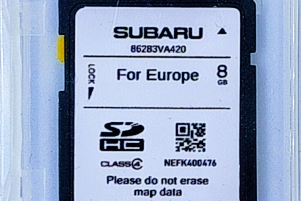 Ogłoszenie - Aktualizacja map Subaru Starlink Gen 1 EU. Zdjęcie 1