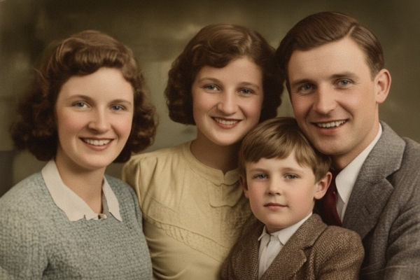 Ogłoszenie - retusz i odnawianie starych rozmytych zdjęć. Zdjęcie 6