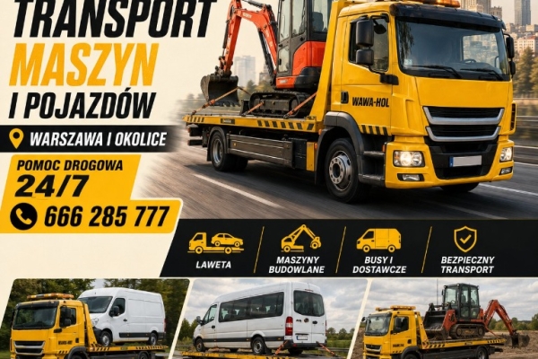 Ogłoszenie - WAWA-HOL - pomoc drogowa Warszawa. Zdjęcie 1
