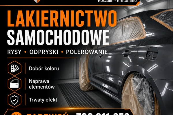 Ogłoszenie - Profesjonalny blacharz i lakiernik - Koszalin i okolice. Zdjęcie 1