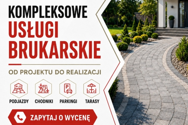 Ogłoszenie - Remston - od projektu po gotową nawierzchnię: pełna oferta usług brukarskich w Warszawie. Zdjęcie 1